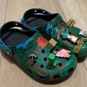 Minecraft Kids Crocs